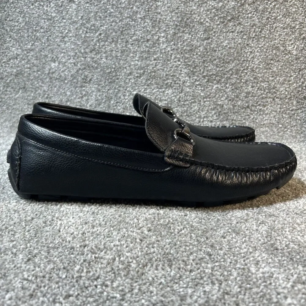 Kenneth Cole Unlisted Men's Black Loafer Shoes Size 11M Reward Urself Slip On